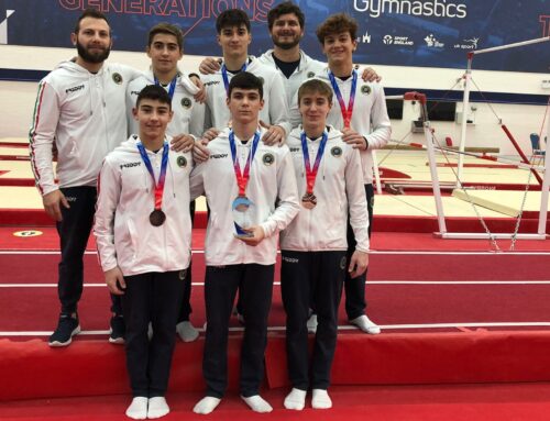 NEWPORT – LA GIOVANE ITALIA DELL’ARTISTICA MASCHILE E’ DI BROZO NEL TORNEO INTERNAZIONALE UNDER 16 – SECONDO INCONTRO INTERNAZIONALE PER IL NOSTRO RICCARDO RUGGERI
